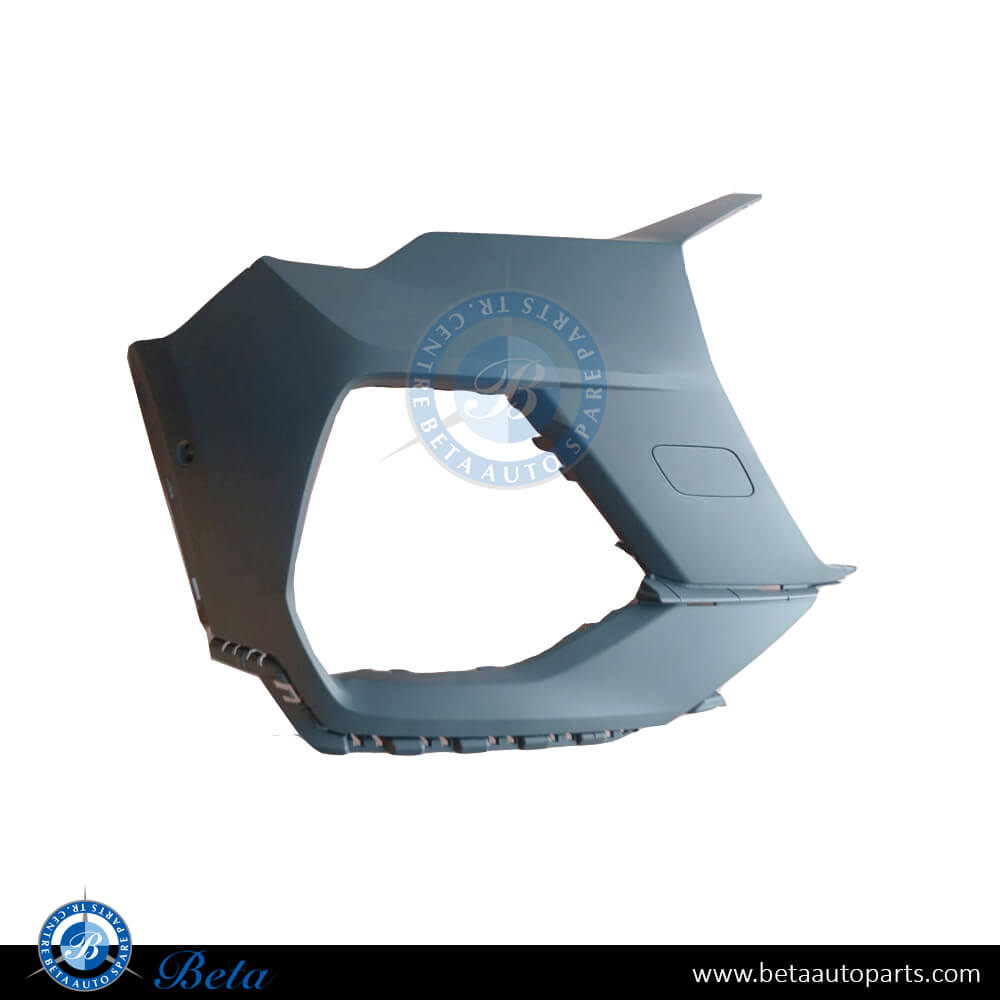 Right Side Front Bumper with Park Assist without Washer for Audi Q3 S-Line 2019-Up models, Part Number 83A807108G Right Side Front Bumper with Park Assist without Washer for Audi Q3 S-Line 2019-Up models, Part Number 83A807108G